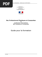 5200 Referentiel Bac Pro Plastiques Et Composites Guide Pour La Formation