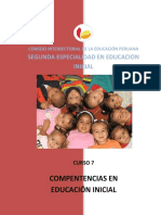 C.7 Competencias de La Educación Inicial