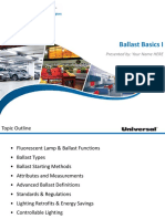 Universal - Ballast Basics I