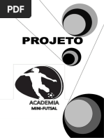 Desporto - Futsal - Projeto Academia Mini Futsal