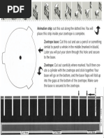 Zoetrope Activity With Shaun The Sheep Animation Strip