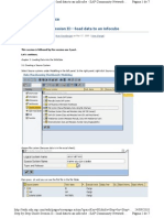 Business Intelligence: Step by Step Guide Session II - Load Data To An Infocube