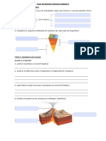 Guia Repaso para Prueba Unidad 4 Capas de La Tierra