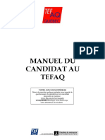 Manuel Du Candidat Au TEFAQ v3