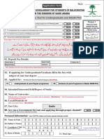 Application Form For Saudi Arabia Scholarship 1