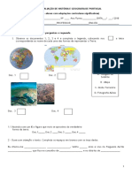 Ficha de HGP - Representação Da Terra e Geografia Da PI (Adaptada)