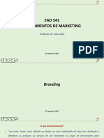 Aula de Branding MARCA USP