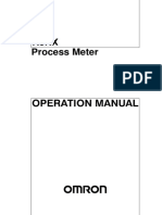 Process Meter K3Nx: Cat. No. N090-E1-1B