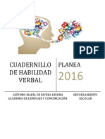 Habilidad Verbal Planea 2016 PDF