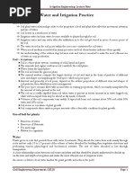 Chapter 3 Soil Water and Irrigation Practice: Use of Soil For Plants