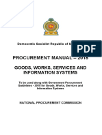 Procurement Manual 2018 PDF