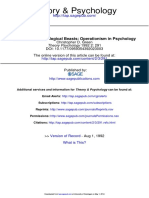 Green, C. D. (1992) - of Immortal Mythological Beasts. Theory & Psychology, 2 (3), 291-320