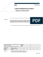 Adaptação VVVF Operador de Porta