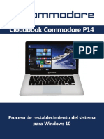 Guia de Restablecimiento para Comoodore PDF