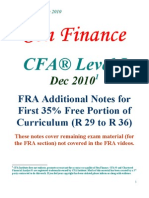 Sen Finance Sen Finance Sen Finance Sen Finance: CFA® Level I