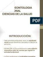 Etica y Deontologia Profesional