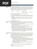 Problema P14.3 Politicas Dividendos Residuales Pag 594-5 Semana 5 PDF