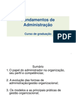 Apresentação Fundamentos Administração PDF