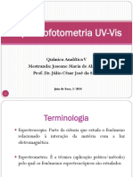 Aula 2 UV Vis 1o Sem 2018 Parte 1