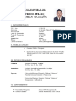 Curriculum Vitae Julian