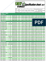 Tire Spec Sheet 2017