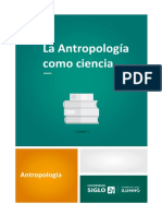 1-La Antropología Como Ciencia