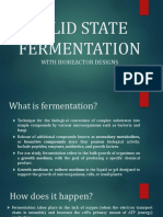 Solid State Fermentation: With Bioreactor Designs