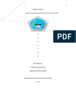 Nursery Care Dengue Heamorrhagic Fever (DHF) : Papers About