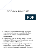 Biological Molecules