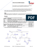 Short-Circuit ANSI Examples: Description