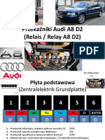 Przekaźniki Audi A8 