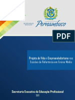 Currículo de Projeto de Vida e Empreendedorismo - 2018