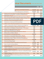 PDA Technical Reports List