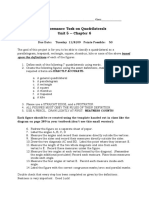 Performance Task On Quadrilaterals Unit 5 - Chapter 6: Due Date: Tuesday 11/8/09 Points Possible: 50