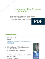 Wireless Communication Systems: @cs - Nctu