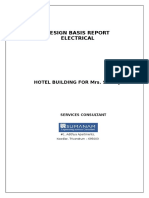 Design Basis Report Electrical Hotel Bui