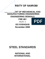 Material Steel Standards