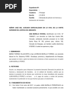  Como Hacer Una Demanda de Reposicion Laboral Modelo de Demanda Laboral de Reposicion Como Pretension Principal Unica