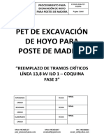 Pet de Excavacion de Hoyo para Poste de Madera 1