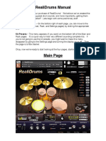 RealiDrums Manual Completo