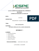 Informe de Autotronica 2 Practica 3 y 4 Eb190