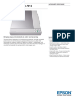 Epson Perfection V10 Datasheet PDF