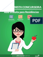 Nutricionista Concurseira (Aula Gratuita para Residências)