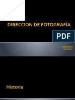 Direccion de Fotografia.