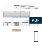 Planilla de Cables Analisis Estructural I