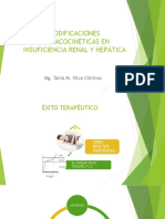 Sesion 9 Cambios Farmacocinéticos en Insuficiencia Hepática y Renal