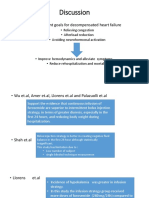 Discussion: The Treatment Goals For Decompensated Heart Failure