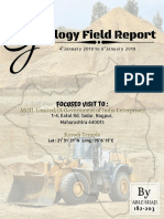 Geological Field Report - Able Shaji-1