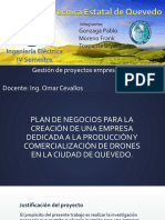 Plan de Negocios DRONES