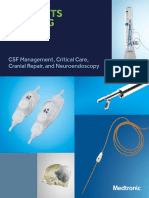 Products Catalog: CSF Management, Critical Care, Cranial Repair, and Neuroendos